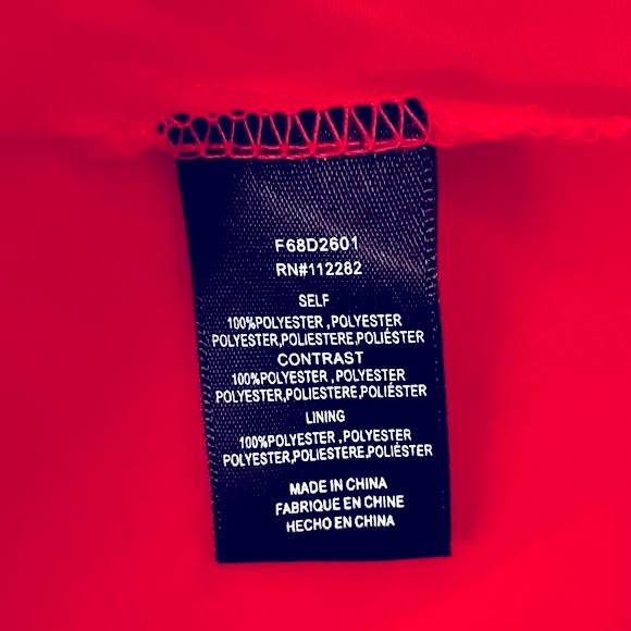 Adelyn Rae Lace Crochet Fit & Flare Dress - Red - Picture 10 of 12